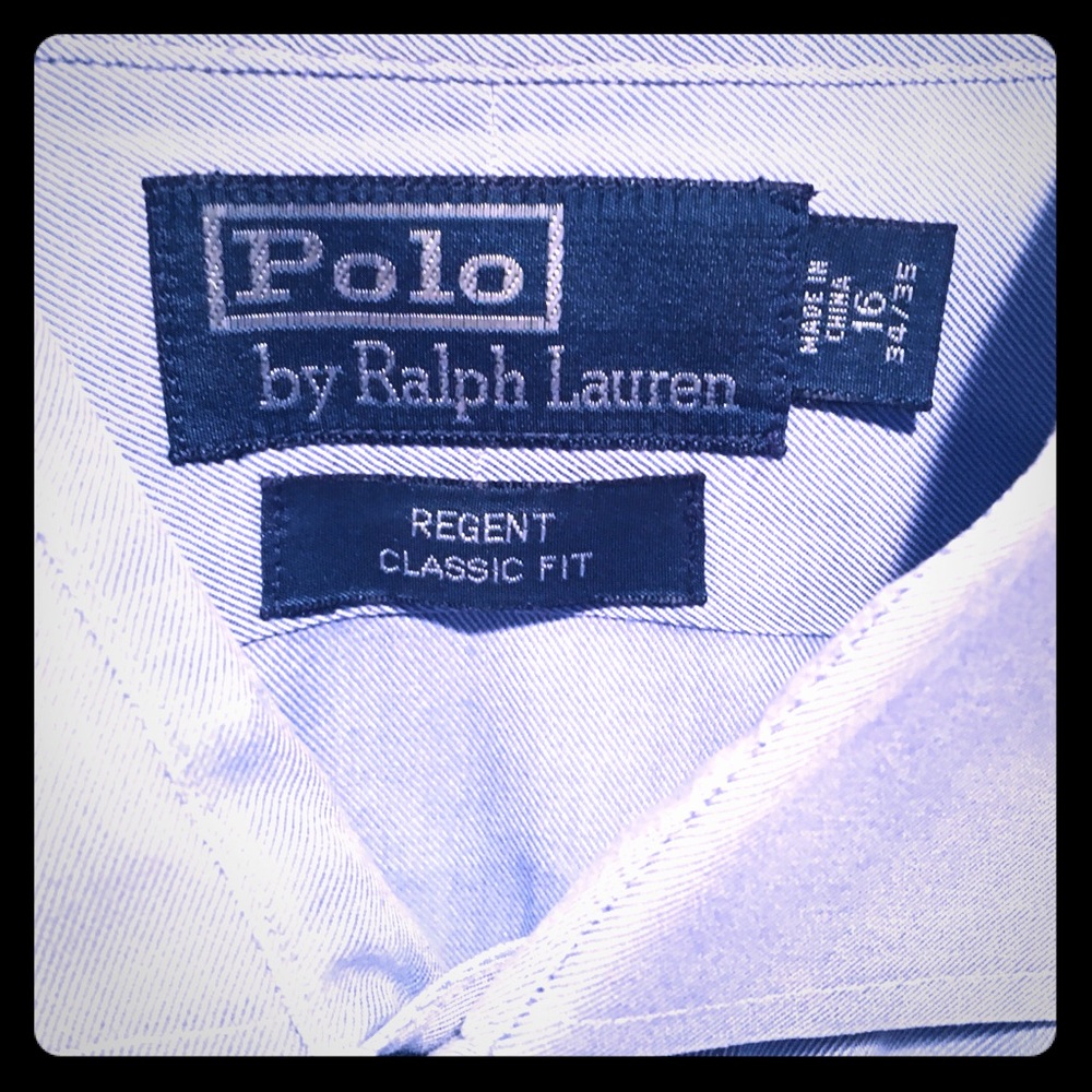Men’s Polo by Ralph Lauren dress shirt 16 x 34/35